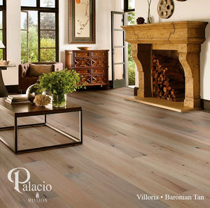 Baronian Tan - Palacio Harwood - Villoria Collection - Engineered Hardwood White Oak | Flooring 4 Less Online